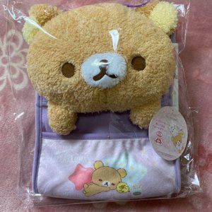 Rilakkuma Pajama Party Fold Hanging Pocket: Purple